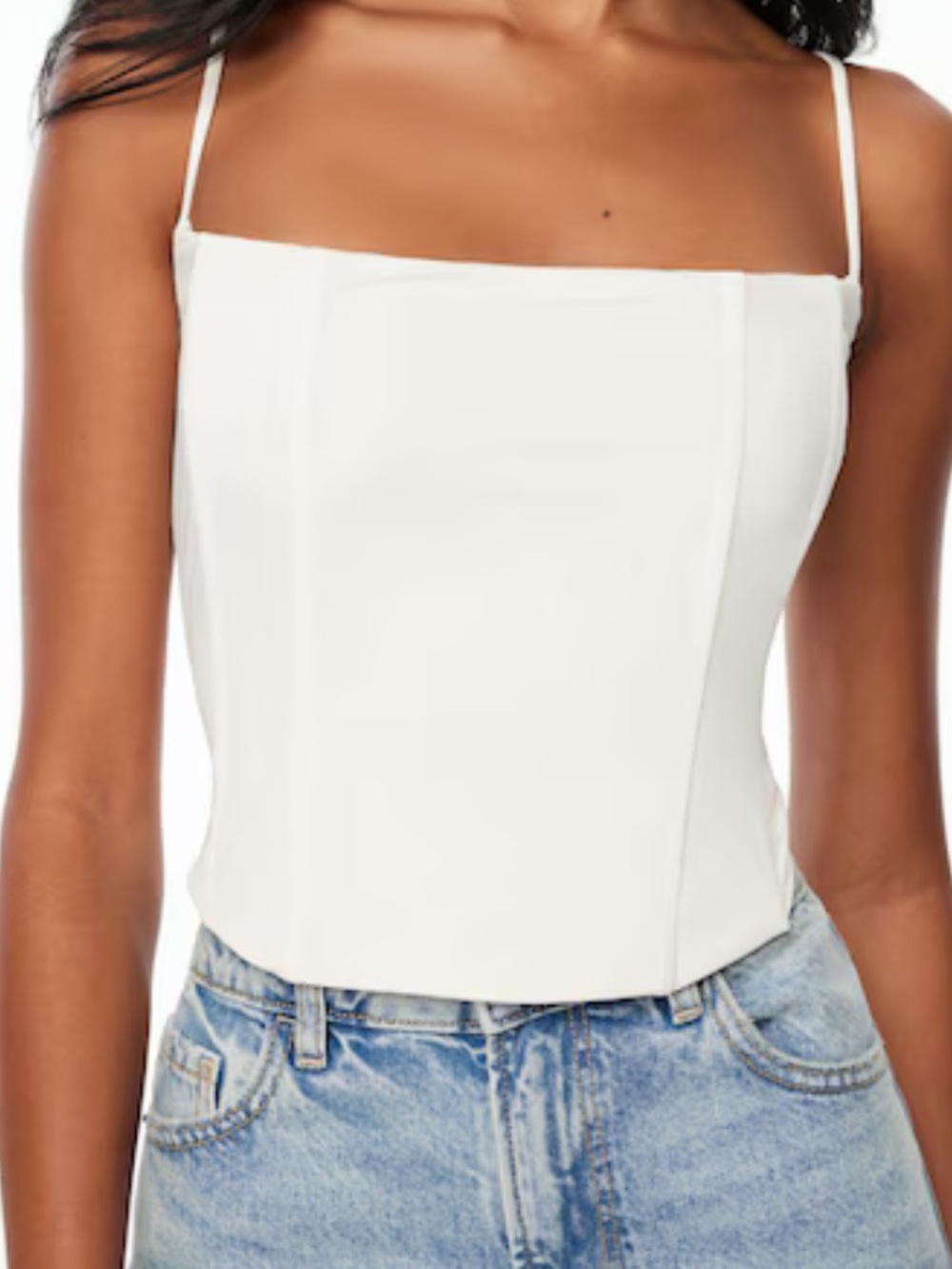 DYNAMITE - Bare Bustier W/Boning NWT XS